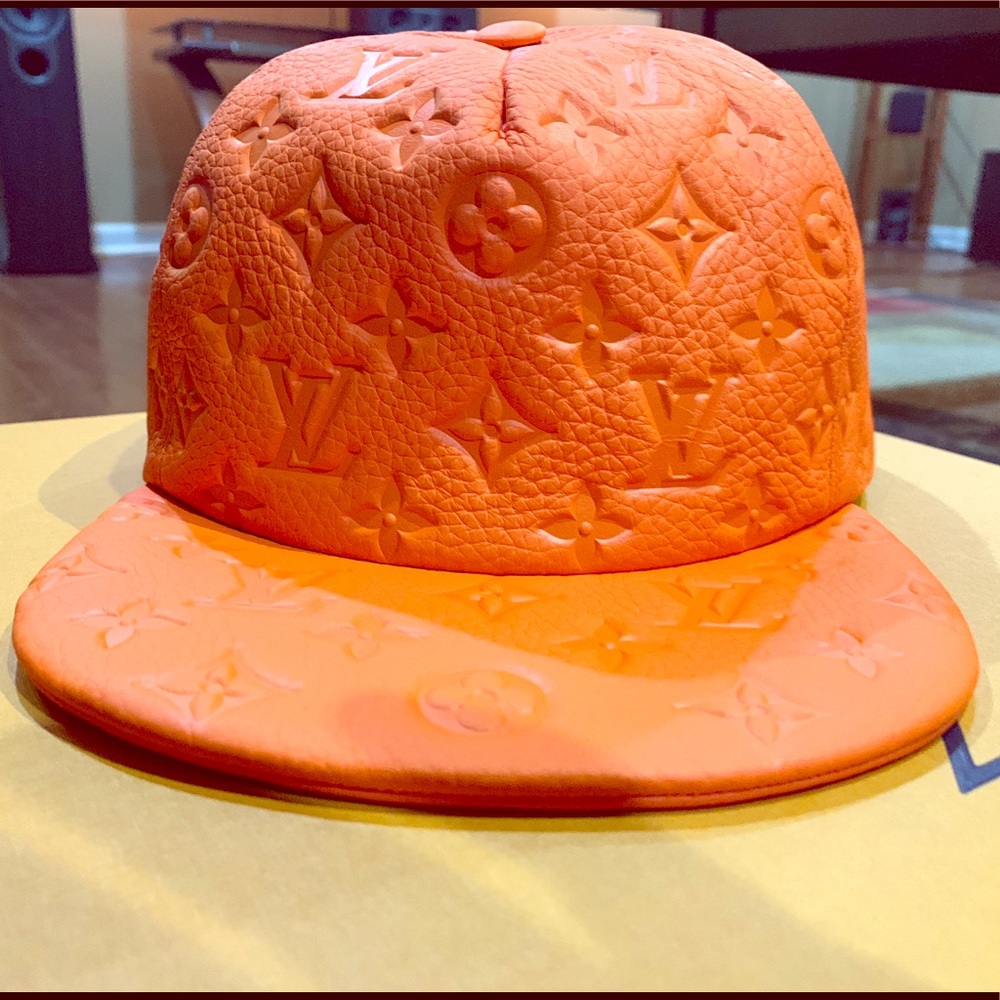 Louis Vuitton Chicago Pop Up Monogram Leather Cap